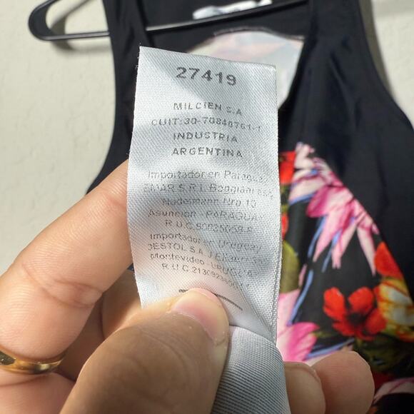 Maria Cher Floral Sleeveless Dress Size 2 - Picture 6 of 7